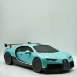 客製化紙紮布加迪跑車 01