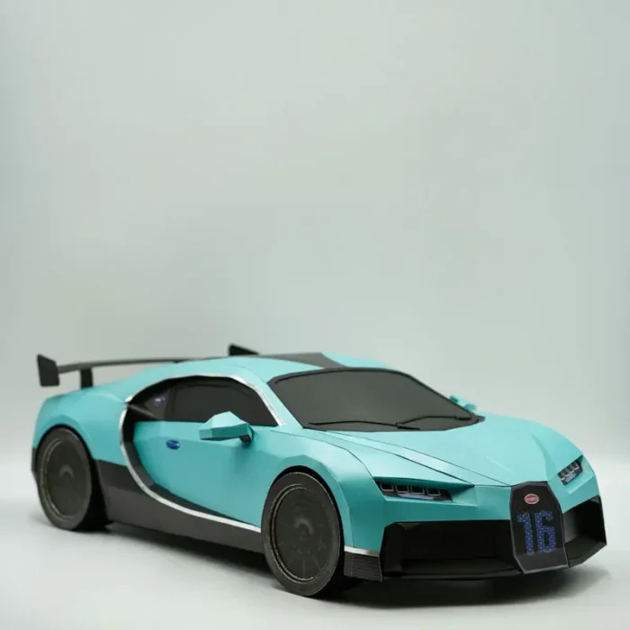 客製化紙紮布加迪跑車 01