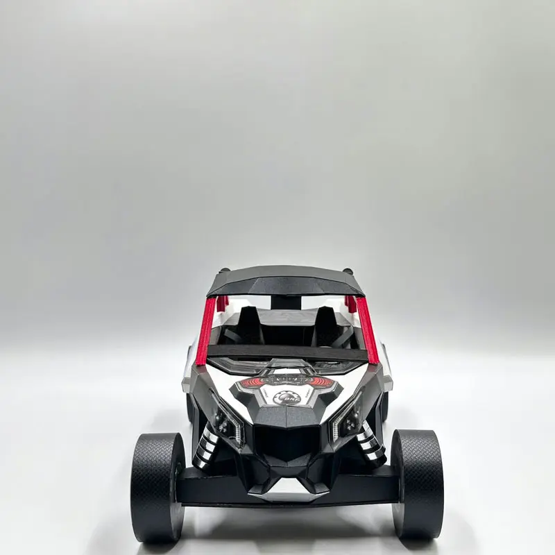 客製化紙紮紅色沙灘車 1