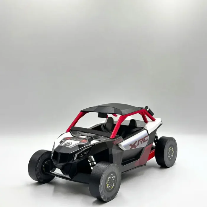 客製化紙紮紅色沙灘車 3