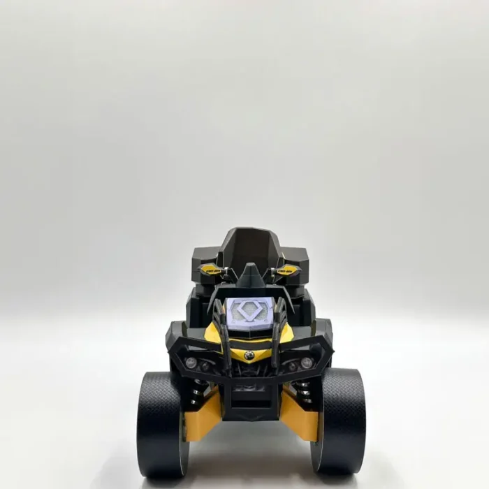 客製化紙紮黃色沙灘車 1