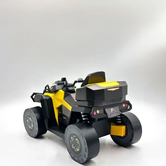 客製化紙紮黃色沙灘車 5