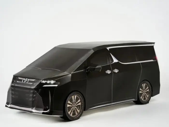 紙紮Toyota Vellfire(黑)：圖片 3