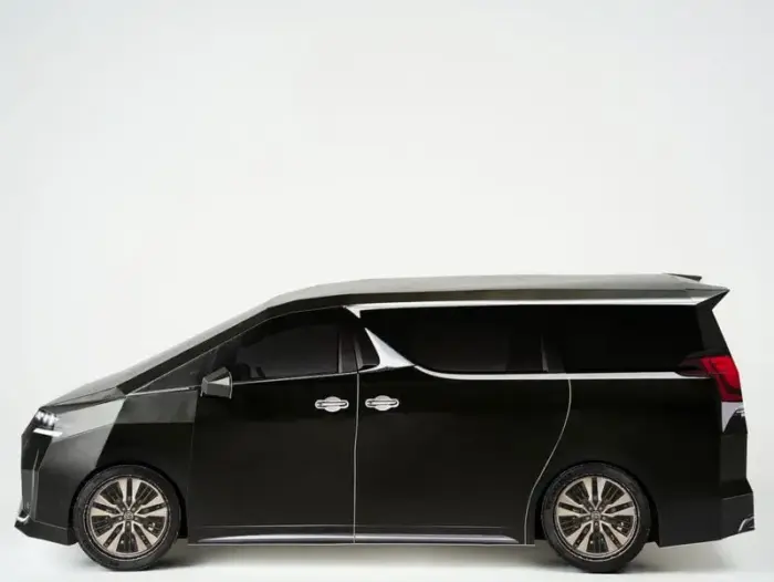 紙紮Toyota Vellfire(黑)：圖片 6