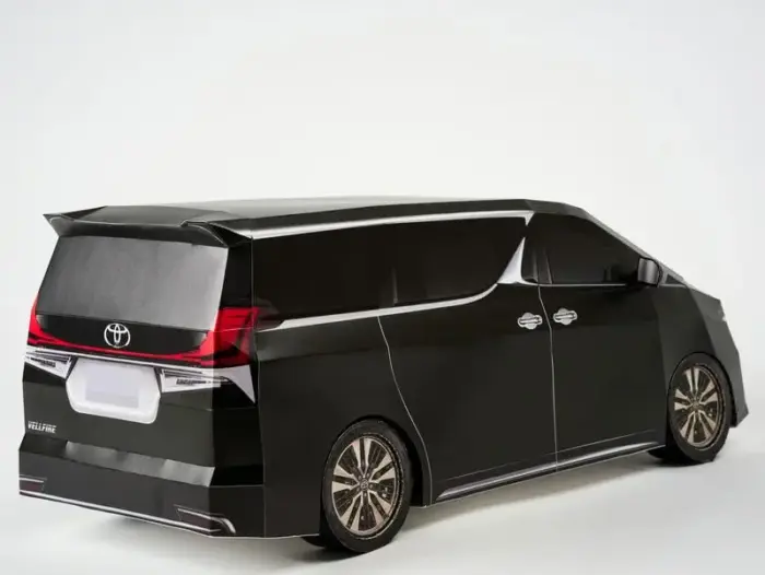 紙紮Toyota Vellfire(黑)：圖片 7