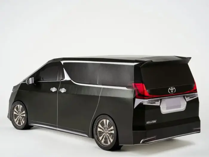 紙紮Toyota Vellfire(黑)：圖片 8