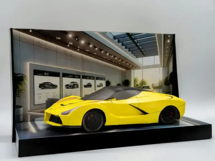 紙紮法拉利LaFerrari(黃)：圖片 3