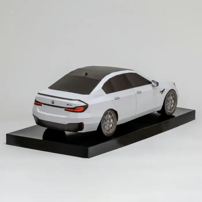 紙紮BMW M5(白)：圖片 8