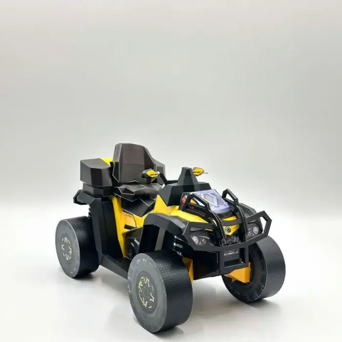 客製化紙紮黃色沙灘車：圖片 3