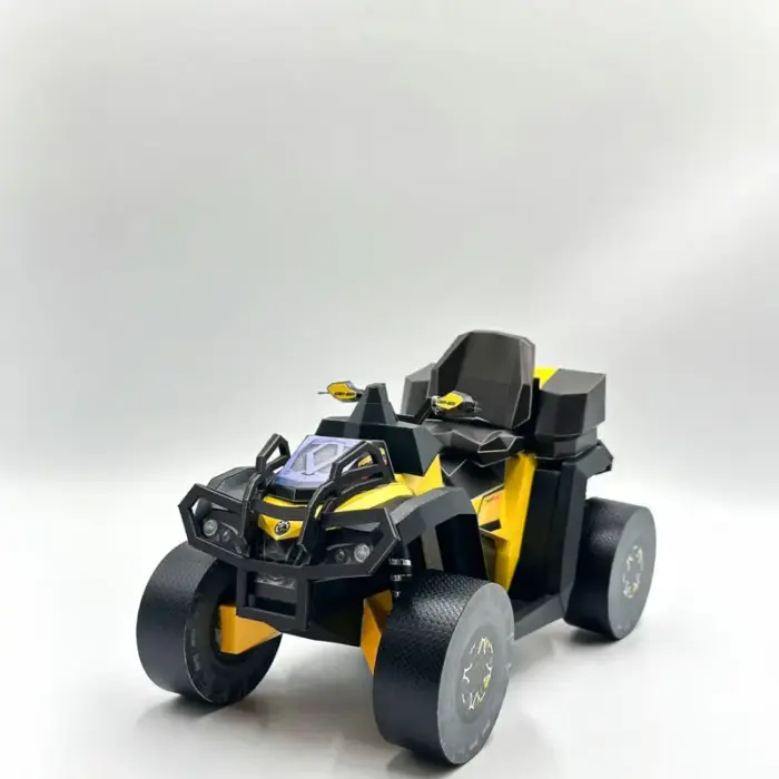 客製化紙紮黃色沙灘車：圖片 4