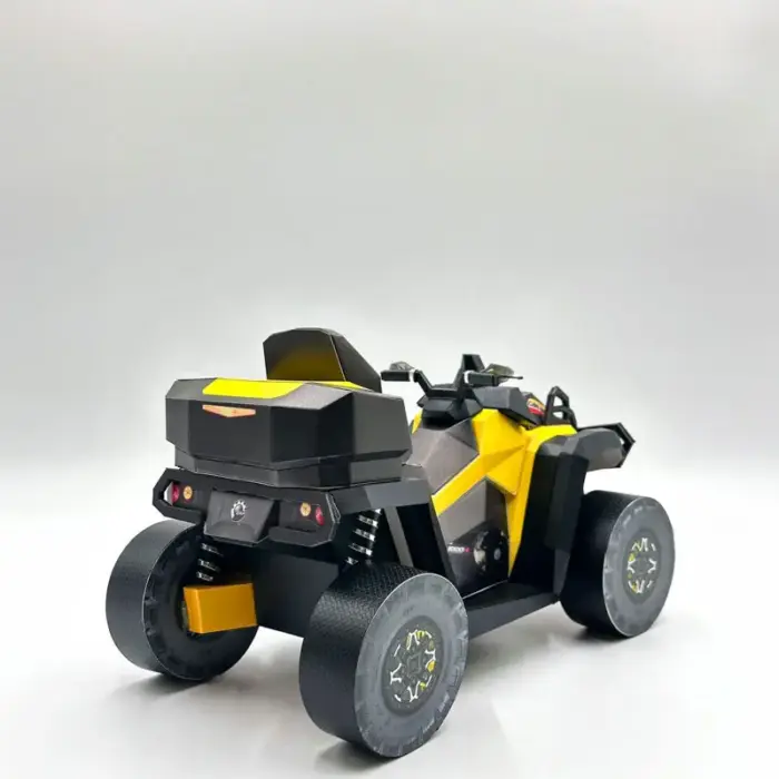客製化紙紮黃色沙灘車：圖片 5