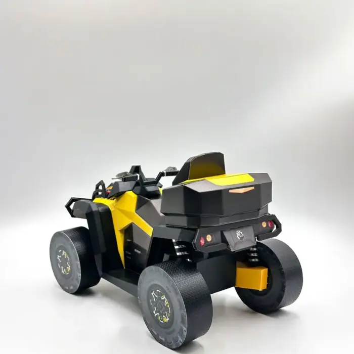 客製化紙紮黃色沙灘車：圖片 6