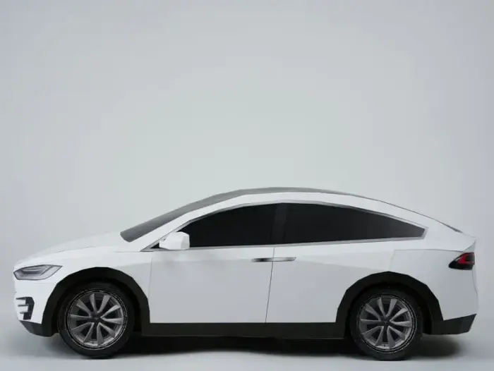 紙紮特斯拉 Model X(白)：圖片 6