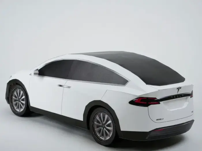 紙紮特斯拉 Model X(白)：圖片 7