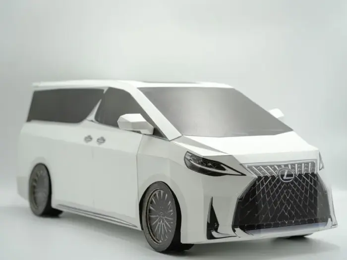紙紮LEXUS LM 300h白大 1 1.webp