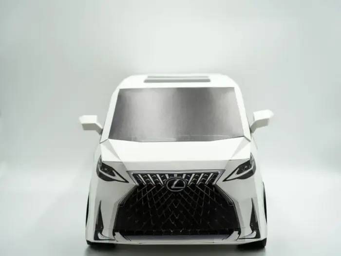 紙紮LEXUS LM 300h(白)(大)：圖片 4