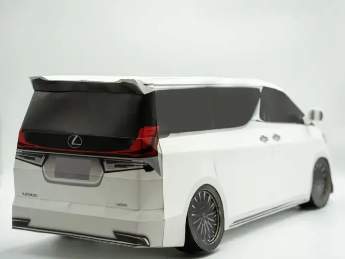 紙紮LEXUS LM 300h(白)(大)：圖片 7