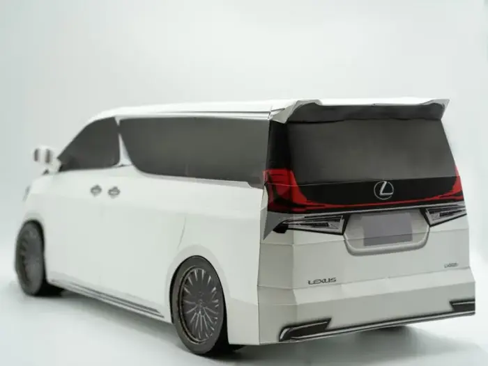 紙紮LEXUS LM 300h(白)(大)：圖片 8