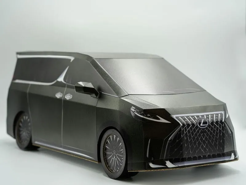 紙紮LEXUS LM 300h黑大 1 1.webp