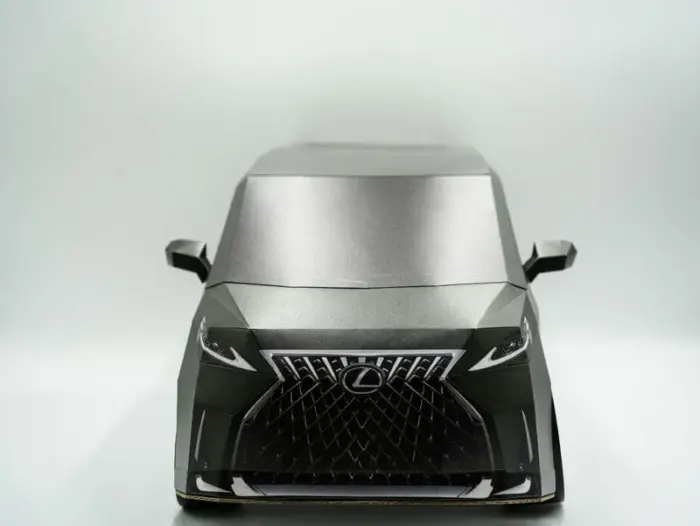 紙紮LEXUS LM 300h(黑)(大)：圖片 4
