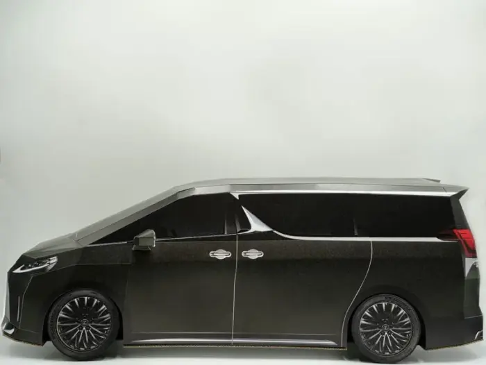 紙紮LEXUS LM 300h(黑)(大)：圖片 6