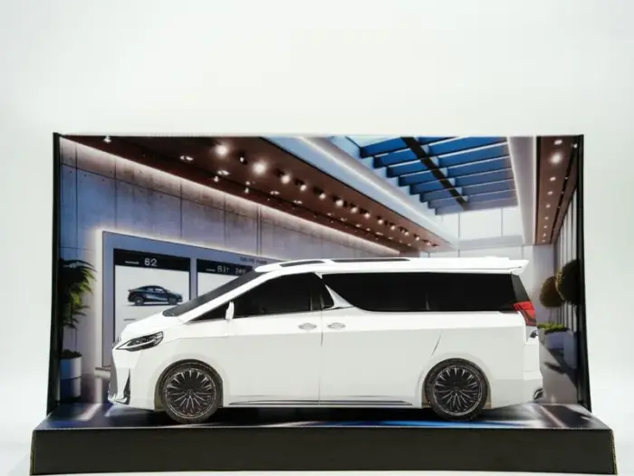 紙紮LEXUS LM300h(白)(小)：圖片 4