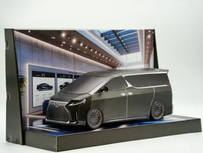 紙紮LEXUS LM300h(黑)(小)：圖片 2