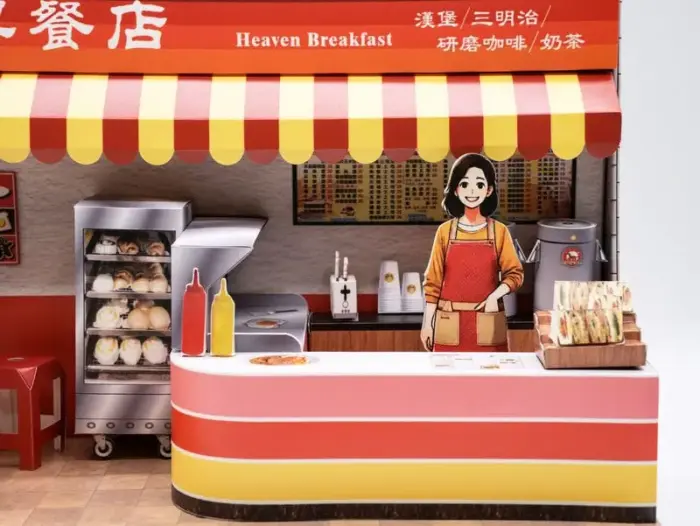 紙紮天堂早餐店：圖片 7