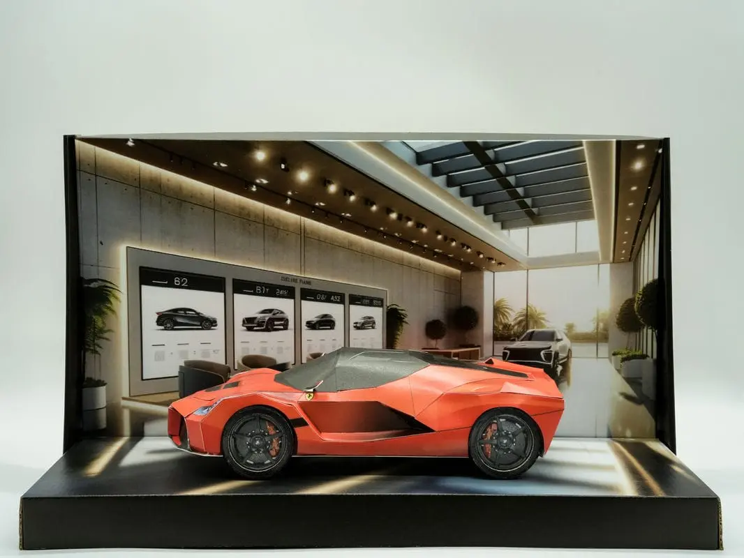 紙紮法拉利LaFerrari 1.webp