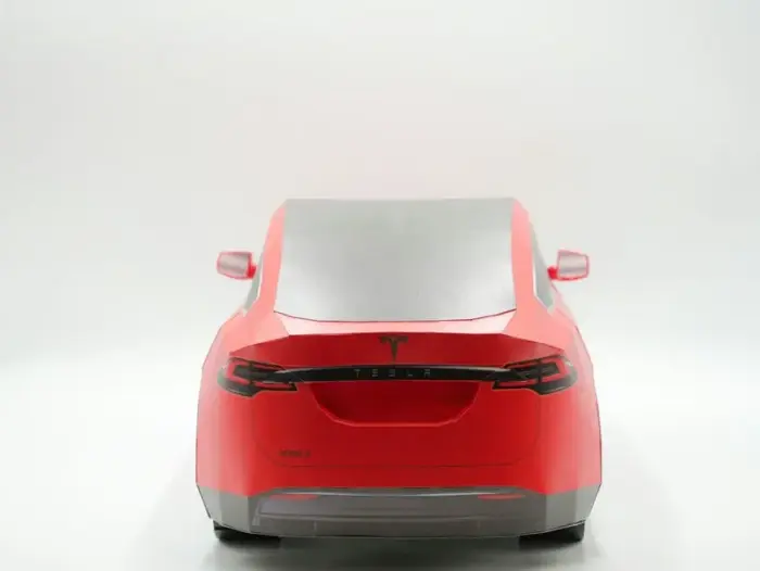紙紮特斯拉 Model X(紅)：圖片 9
