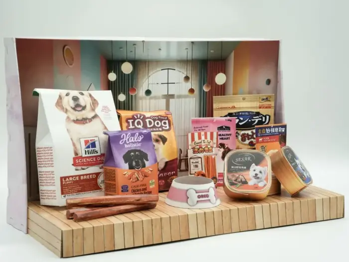 紙紮狗狗飼料禮盒：圖片 3