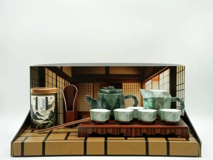 紙紮茶具組：圖片 2