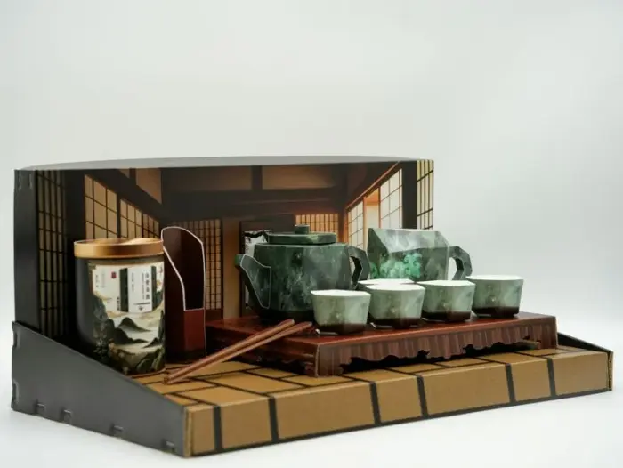 紙紮茶具組：圖片 3