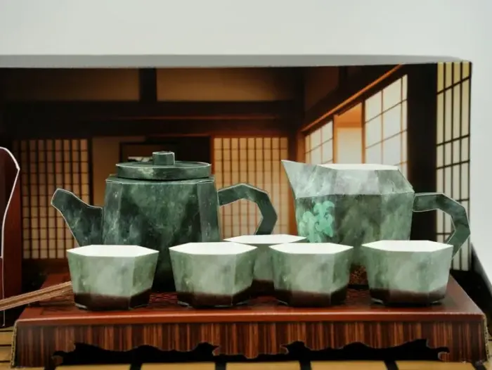 紙紮茶具組：圖片 6