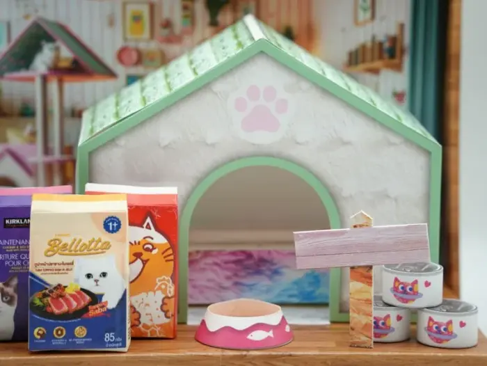 紙紮貓屋套組：圖片 5