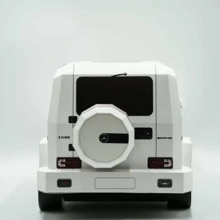 紙紮賓士G-CLASS(白)(大)：圖片 7