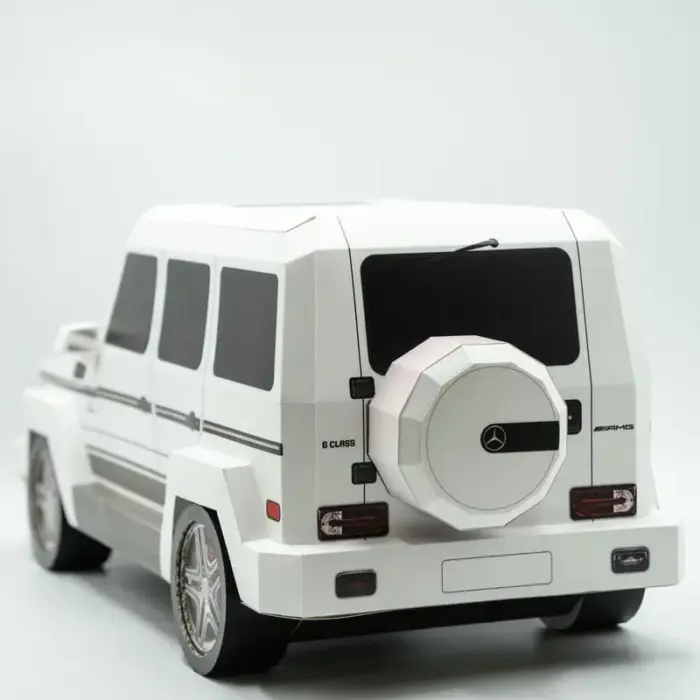 紙紮賓士G-CLASS(白)(大)：圖片 9