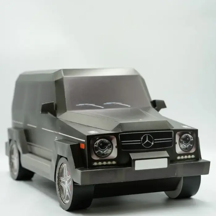 紙紮賓士G-CLASS(黑)(大)：圖片 2