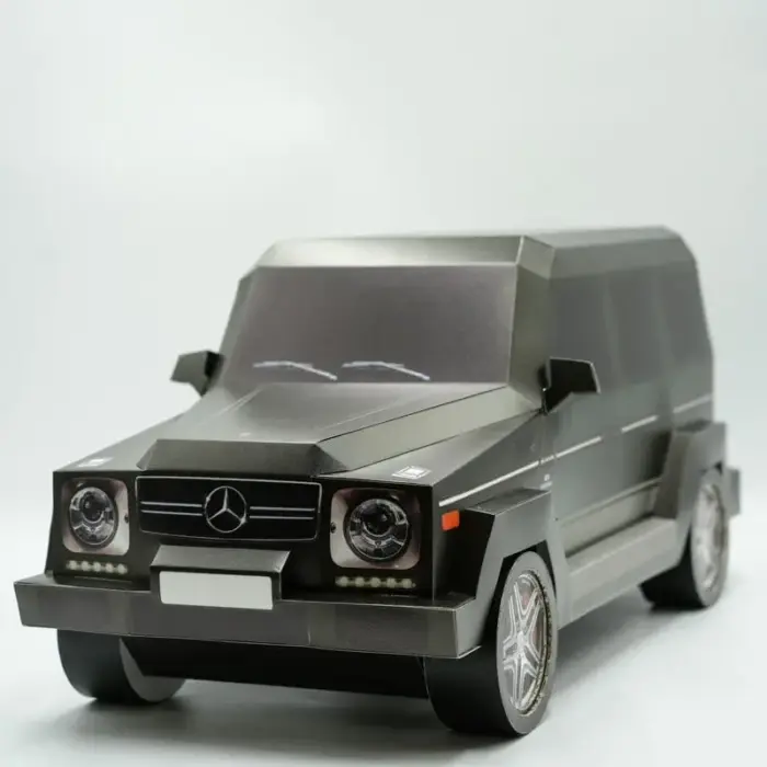 紙紮賓士G-CLASS(黑)(大)：圖片 3