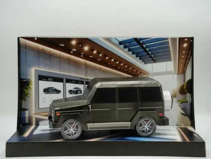 紙紮賓士G-CLASS(黑)(小)：圖片 4