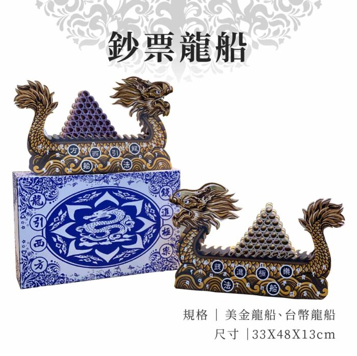 紙紮鈔票龍船：圖片 1