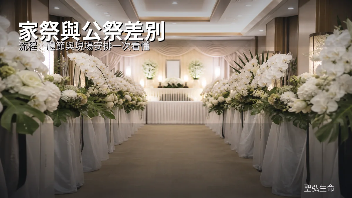 家祭與公祭差別